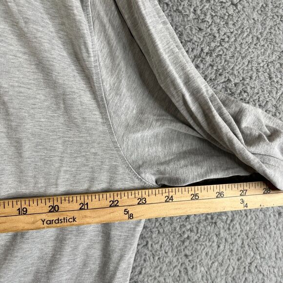Coolibar T  Shirt Mens XL Performance UPF 50+ UV Gray Short Sleeve Stretch - Picture 8 of 8